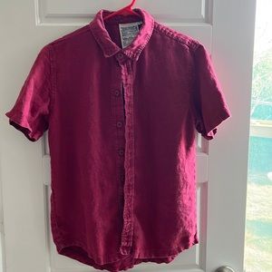 Jungmaven 100% Hemp shortsleeved button down unisex shirt